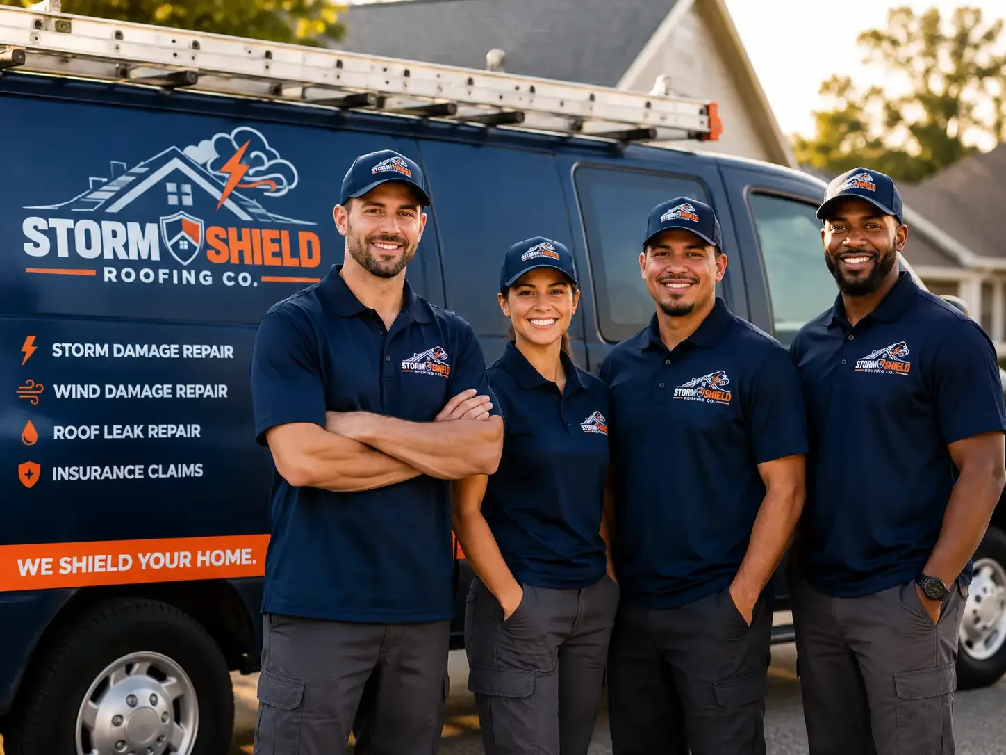 Storm Damage Roof Repair company in Olmitz, KS